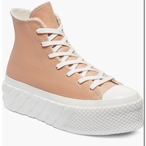 Converse Chuck Taylor All Star Lift 2X High Top Sneaker (Women) - Size 7M